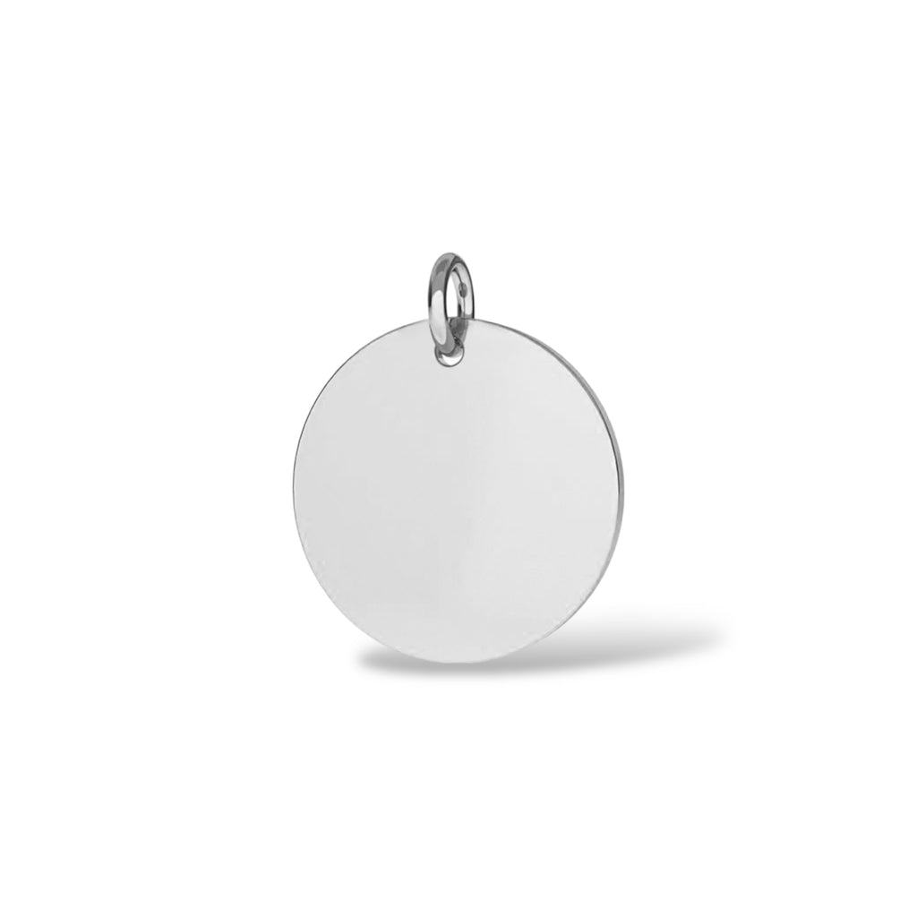 Ciondolo PLACCHETTA ROTONDA