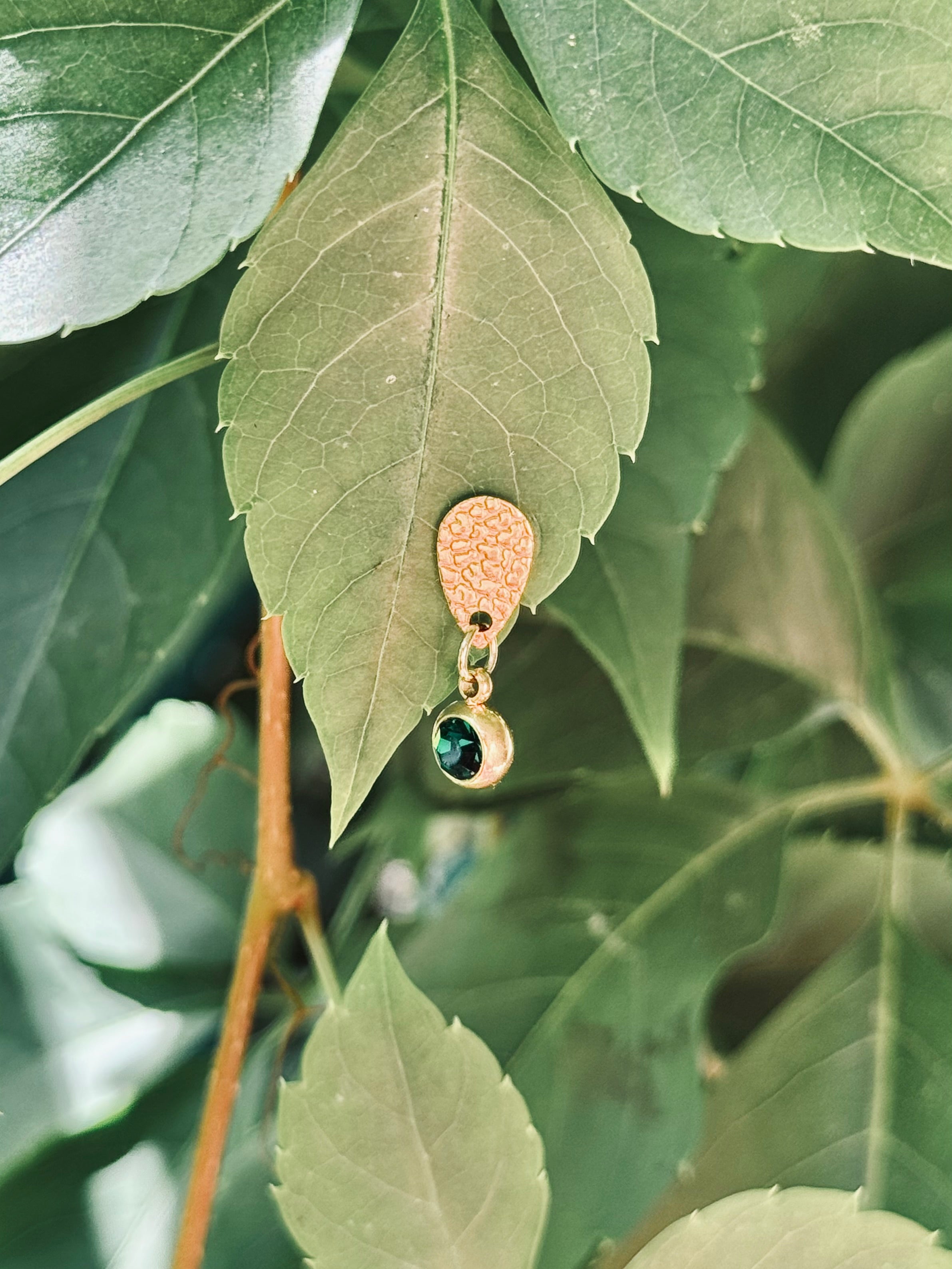 Orecchino DROP GREENY