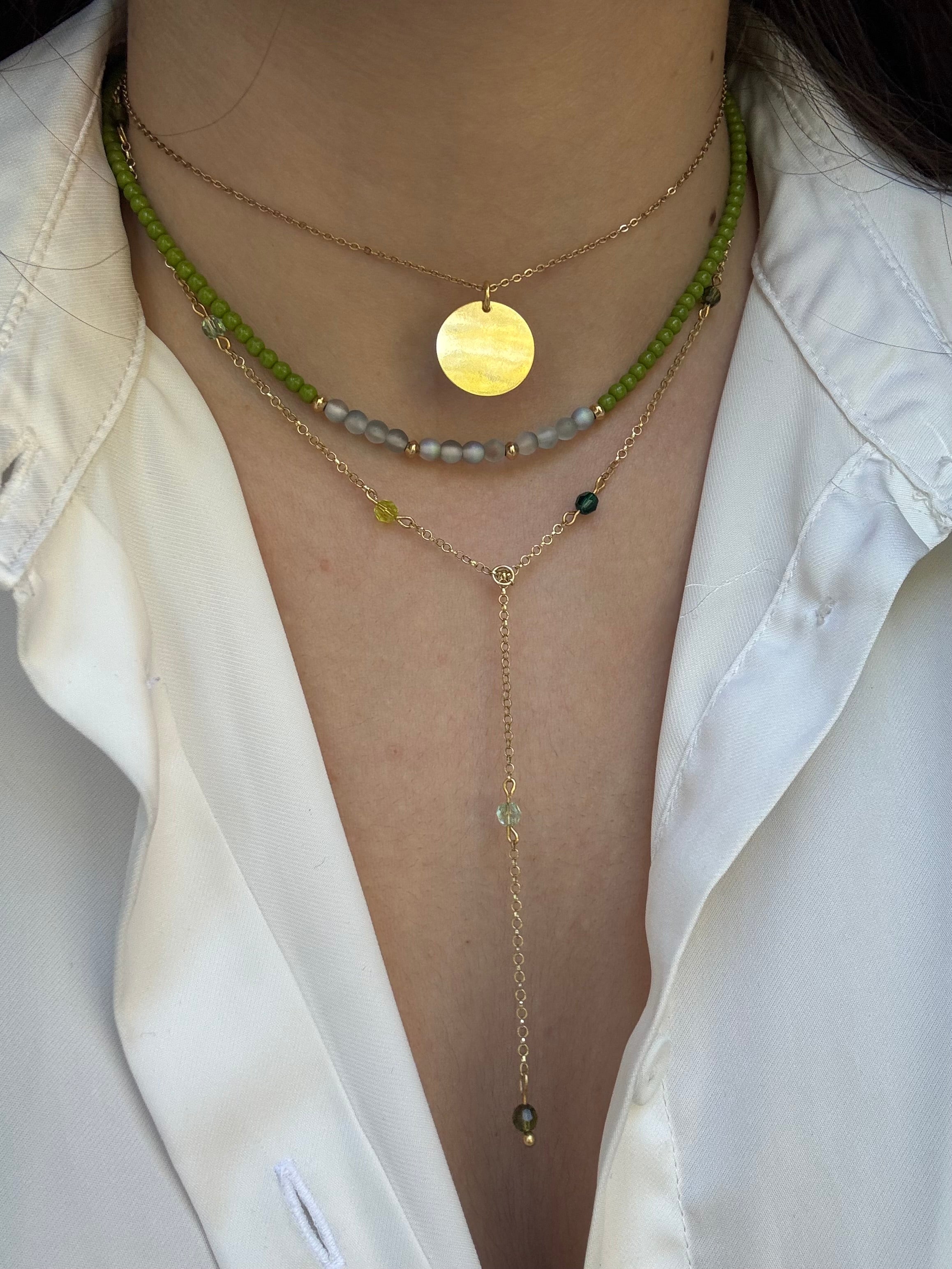 Ciondolo PLACCHETTA ROTONDA